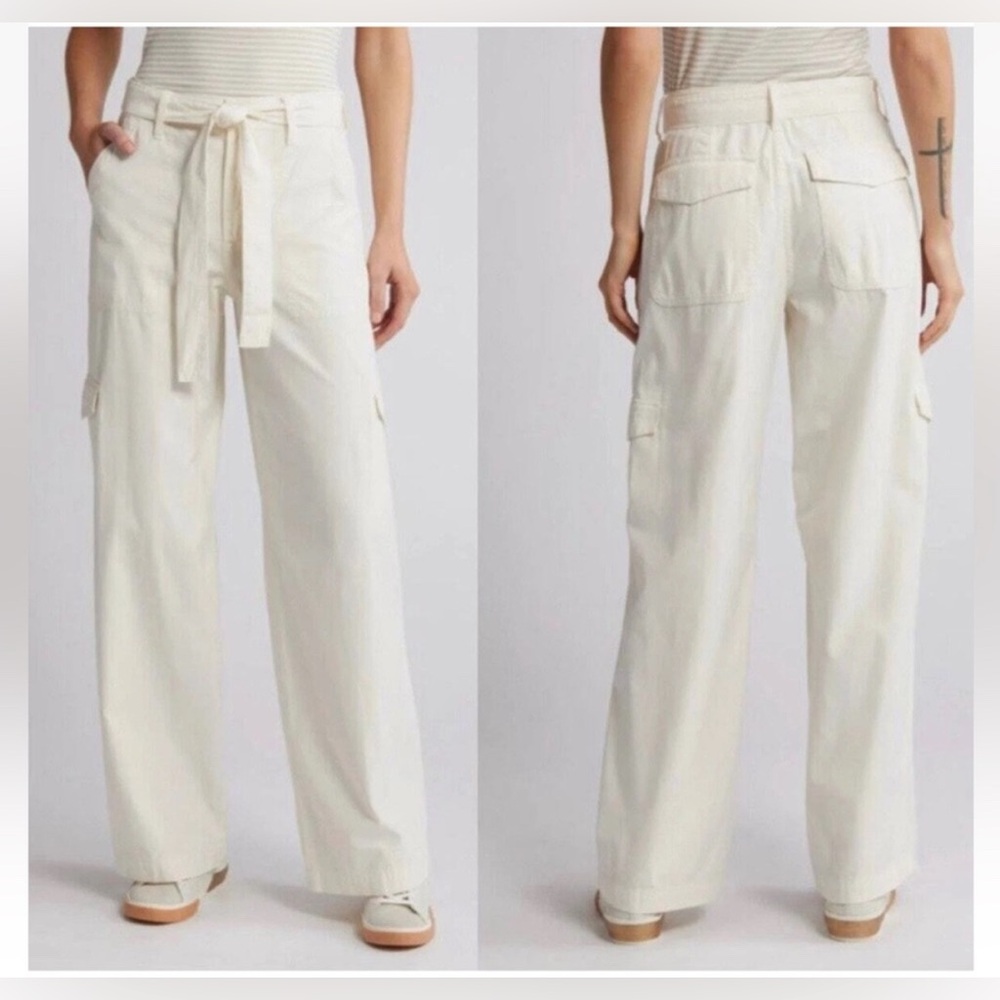 Madewell Cream Wide Leg Jumpsuit Elegant Design New without tags